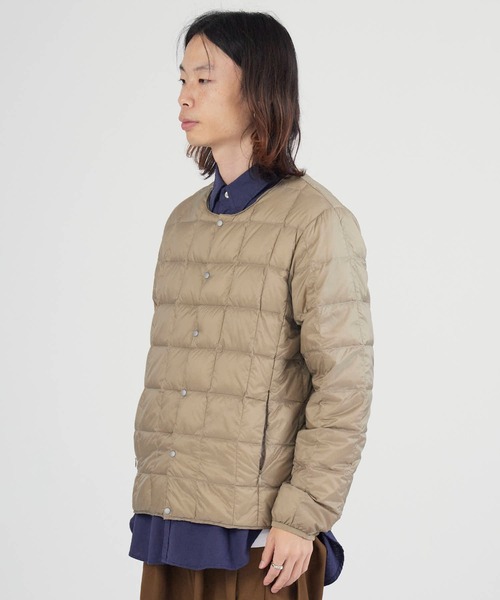 TAION（タイオン） ダウンジャケット ダウン MENS CREW NECK DOWN
