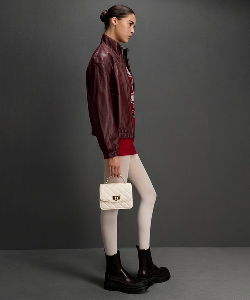 CHARLES ＆ KEITH ハンドバッグ Cressida クレシダ キルト