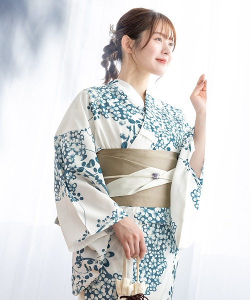 セール価格❗️新品新二部式 セパレート（おはしょり付）浴衣3点セットSOUBIEN SOUBIEN 浴衣 “初心者でもプロの着姿”新二部式 セパレート浴衣3