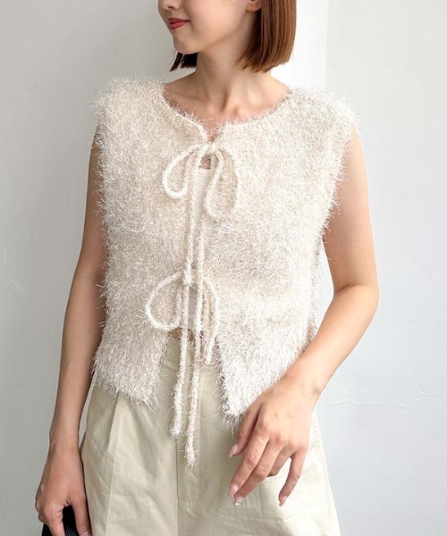 of the neige styleオブザネージュスタイル　レザーベストジレ46 of the neige styleオブザネージュスタイル レザーベストジレ46
