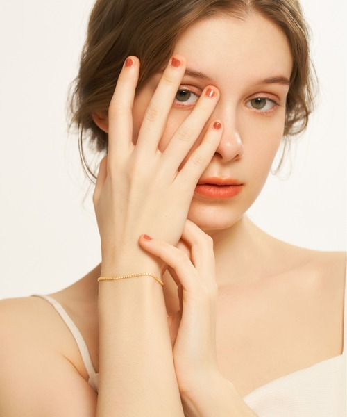 Jewel closet by L&Co. ブレスレット K18 テニスブレスレット 1.0ct