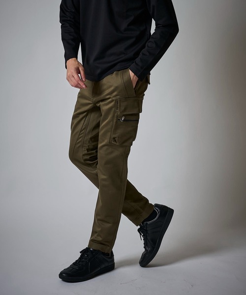 TETE HOMME（テット オム） カーゴパンツ 「WEB限定」スリムシルエット