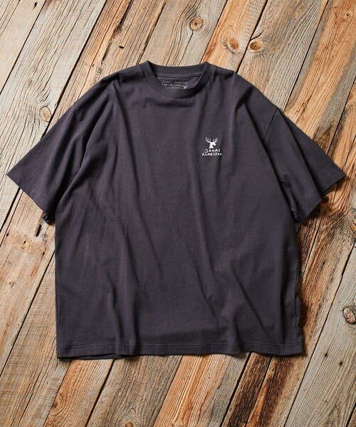 「Jonas Claesson」 半袖Tシャツ MEDIUM イエロー メンズ