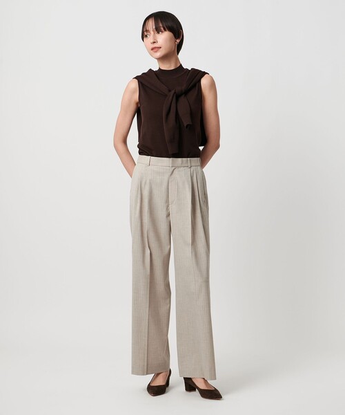 【新品タグ付】UNITED ARROWS ニット ノースリーブ UNITED ARROWS ニット セーター ハイネック ノースリーブ