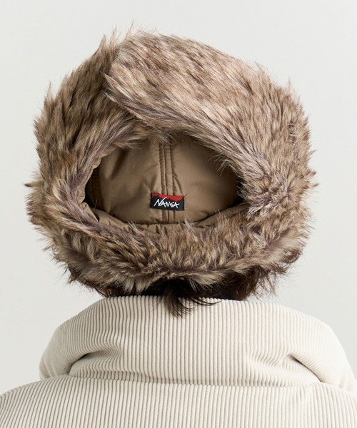 NANGA（ナンガ） キャップ 帽子 AURORA TEX FUR FLIGHT CAP/オーロラ