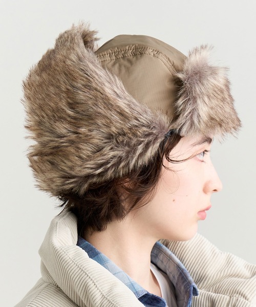 NANGA（ナンガ） キャップ 帽子 AURORA TEX FUR FLIGHT CAP/オーロラ