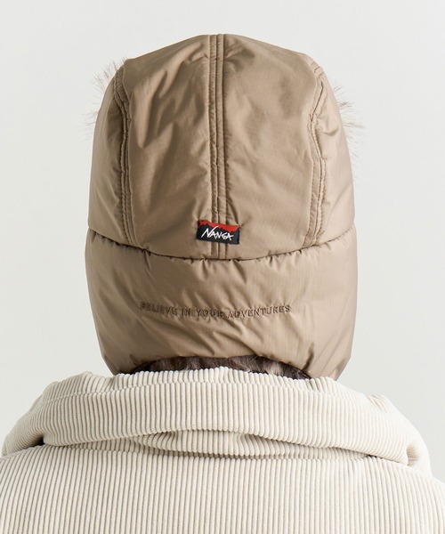 NANGA（ナンガ） キャップ 帽子 AURORA TEX FUR FLIGHT CAP/オーロラ