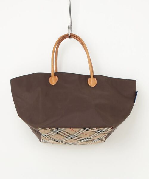 BURBERRY チェック柄 トートバッグ Burberry チェック柄 トートバッグ - メルカリ