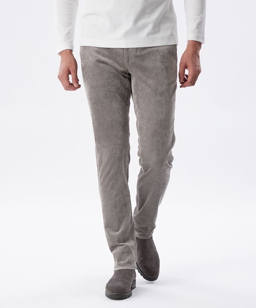 新品タグ付✨EPOCA UOMO パンツ　尾州産生地　先染めリネン　高級感 EPOCA UOMO（エポカ ウォモ） パンツ ＊Safari11月号掲載