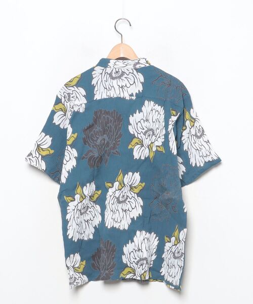 「カヤ」 半袖シャツ FREE ブルー メンズ_画像2