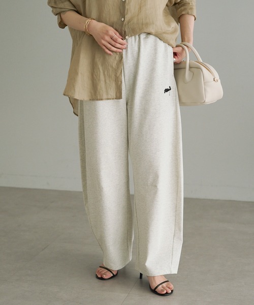 pual ce cin 「PUAL CE CIN」 イージーパンツ FREE ブラウン