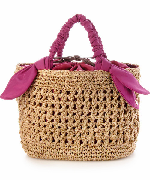 「cache cache」 かごバッグ FREE ピンク レディース_画像8