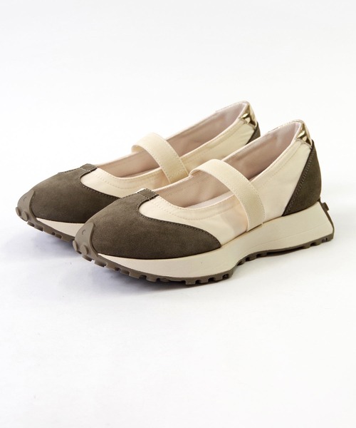スニーカー 「MINNETONKA/ミネトンカ」 メリージェーンスニーカー  25M06 レディースの画像