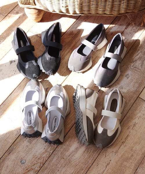 スニーカー 「MINNETONKA/ミネトンカ」 メリージェーンスニーカー  25M06 レディースの画像