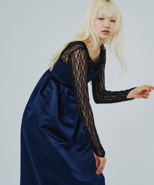 スーツ・フォーマル・ドレス ANDRESD ribbons puffy volume dress M ribbons puffy volume dress | ANDRESD