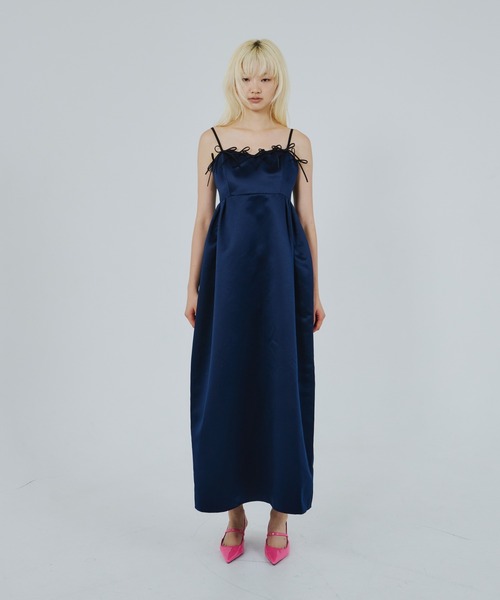 スーツ・フォーマル・ドレス ANDRESD ribbons puffy volume dress M ANDRESD ドレス リボンパフィーボリュームドレス / ribbons puffy