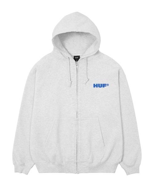 HUF（ハフ） パーカー ALL CAPS FULL ZIP HOODIE メンズ レディース