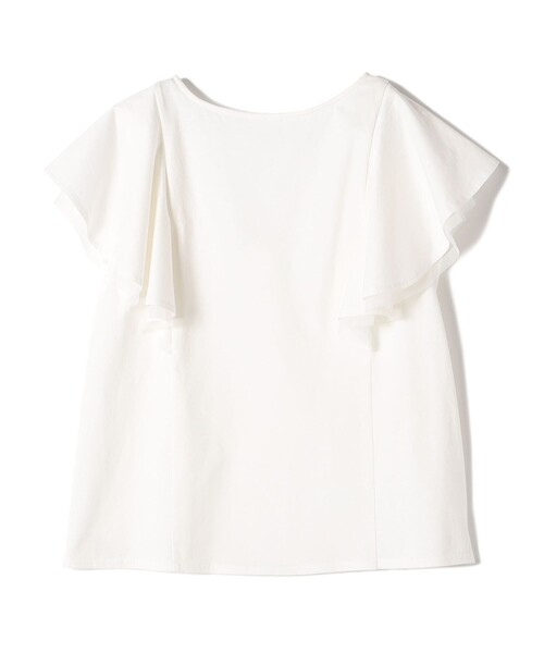 「SHIPS Colors」 半袖ブラウス ONE SIZE オフホワイト レディース_画像5