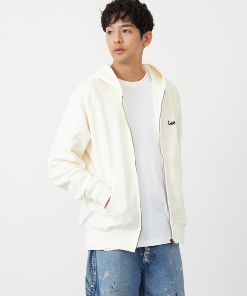 Lee（リー） パーカー ジップアップスウェットパーカー「アウトレット