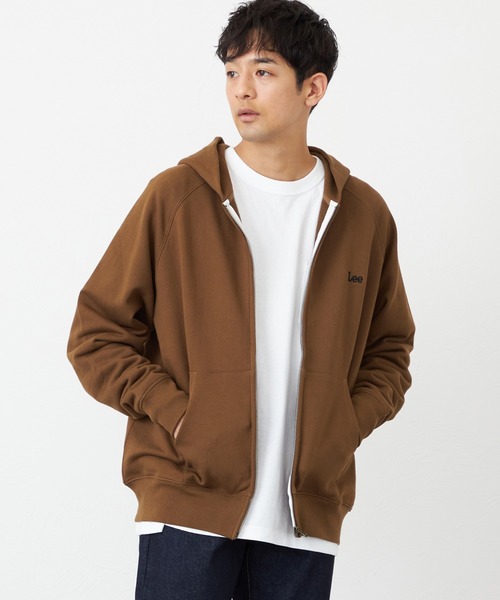 Lee（リー） パーカー ジップアップスウェットパーカー「アウトレット