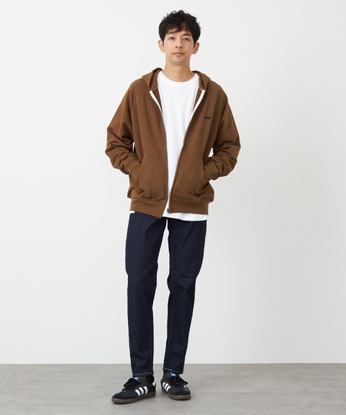 Lee（リー） パーカー ジップアップスウェットパーカー「アウトレット