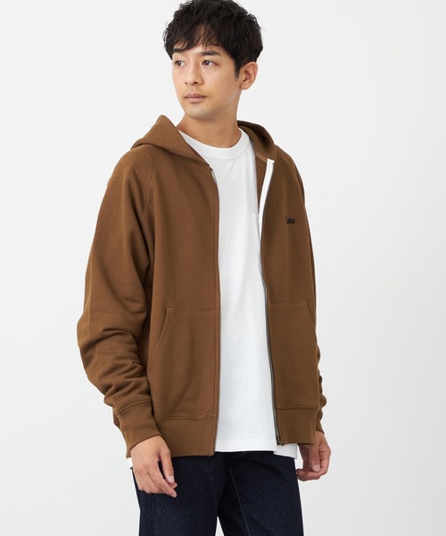 Lee（リー） パーカー ジップアップスウェットパーカー「アウトレット