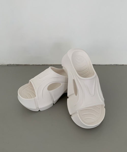 「Didot.showroom」 フラットサンダル 22.5cm ブラック レディース_画像4