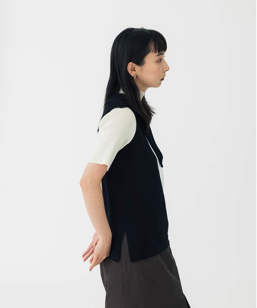 「UNITED TOKYO」 半袖ニット FREE ブラウン レディース_画像6