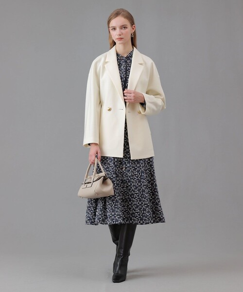 ANAYI（アナイ） コート アウター ウールジャージードロップジャケット