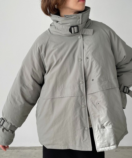 「210nouve」 ジャケット FREE ライトカーキ レディース_画像2