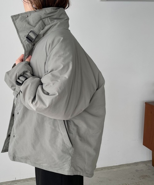 「210nouve」 ジャケット FREE ライトカーキ レディース_画像4