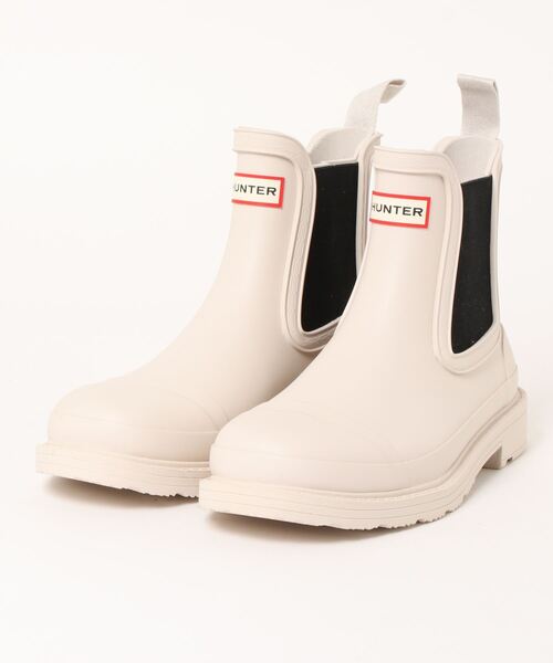 「HUNTER」 レインブーツ UK4 ブラック レディース_画像2