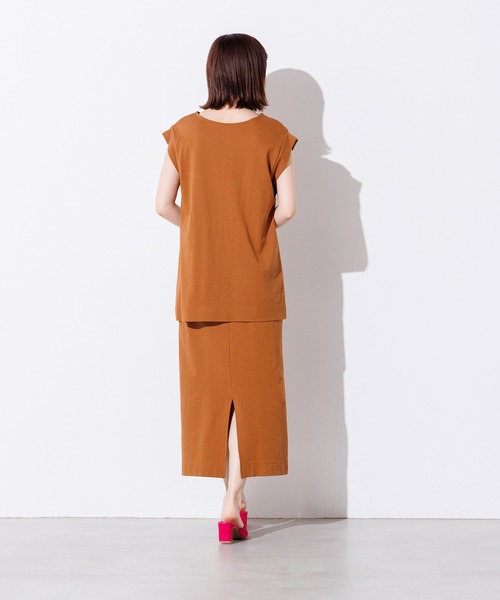 「hunch」 ノースリーブワンピース FREE パープル レディース_画像2