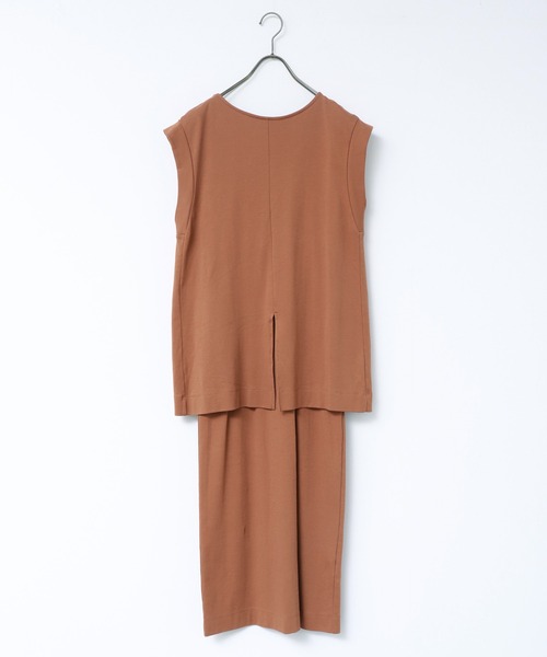 「hunch」 ノースリーブワンピース FREE パープル レディース_画像3