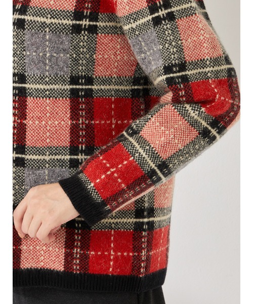 McGREGOR（マックレガー） カーディガン タータンチェックJQ
