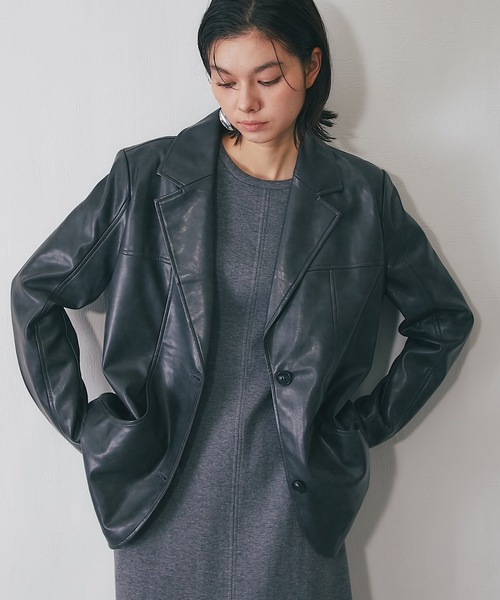 SMILE ORCHID（スマイルオーキッド） レザージャケット ライダース