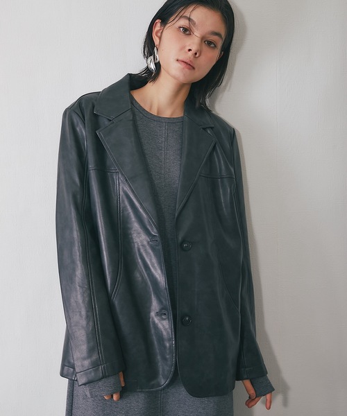 SMILE ORCHID（スマイルオーキッド） レザージャケット ライダース