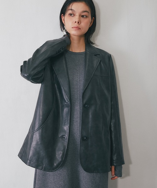 SMILE ORCHID（スマイルオーキッド） レザージャケット ライダース