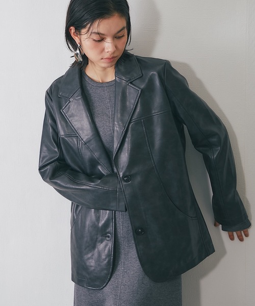 SMILE ORCHID（スマイルオーキッド） レザージャケット ライダース