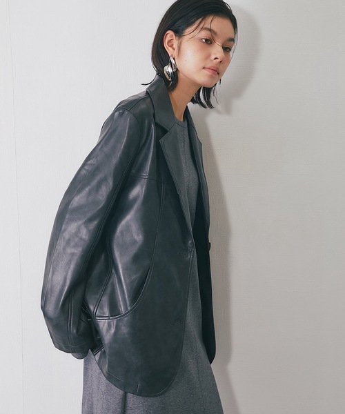 SMILE ORCHID（スマイルオーキッド） レザージャケット ライダース