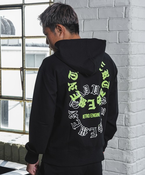 アダムスジャグラーRTEG フリース クルーネックセーター ブラック RTEG/フリーキーモヘアニット（ニット/セーター）｜adamsJUGGLER