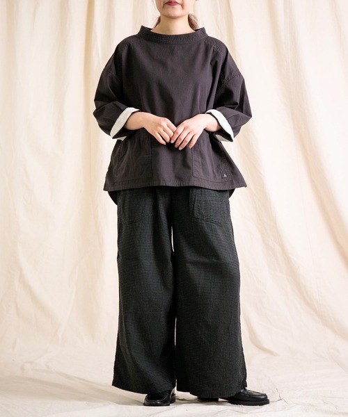 Brocante ブラウス シャツ 「Brocante / ブロカント」 20/16オックス 