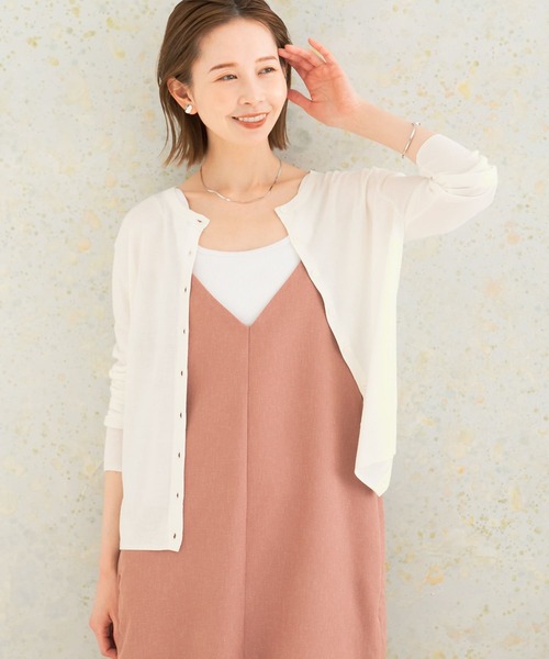 「URBAN RESEARCH ROSSO WOMEN」 ニットカーディガン FREE ブラック レディースの画像7