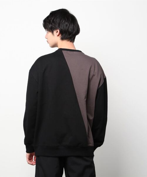 「Subciety」 スウェットカットソー X-LARGE ブラック メンズ_画像9