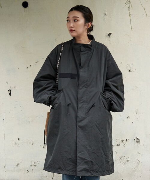 FREAK'S STORE（フリークスストア） モッズコート フリ- ブラック