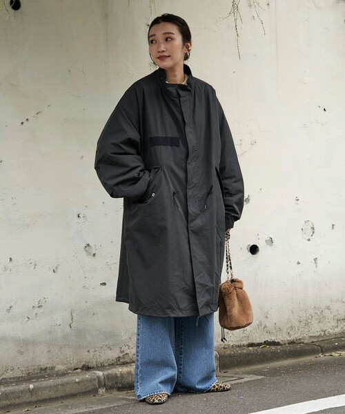 FREAK'S STORE（フリークスストア） モッズコート フリ- ブラック