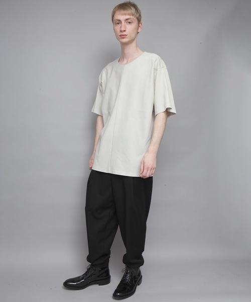 「ato」 半袖Tシャツ 48 ブルー メンズ_画像9