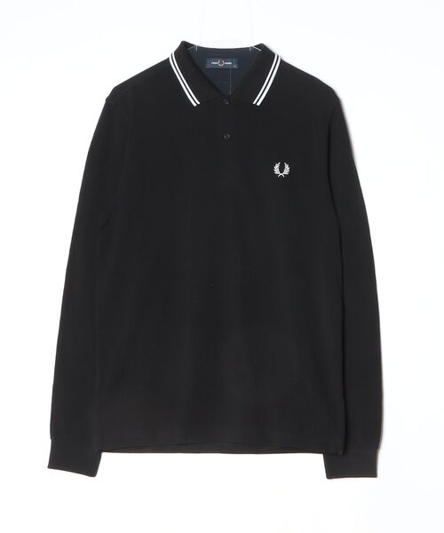 FRED PERRY（フレッドペリー） 長袖ポロシャツ M ブラック レディース