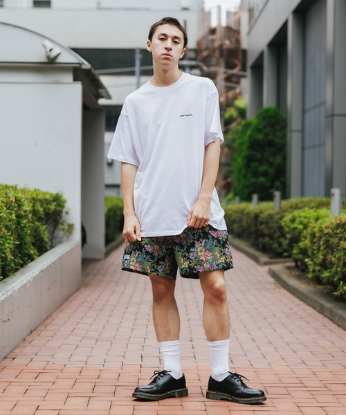 「Carhartt WIP」 半袖Tシャツ M ブラウン メンズ_画像2