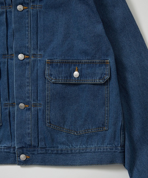 「FREAK'S STORE」 デニムジャケット LARGE ダークインディゴブルー メンズ_画像3